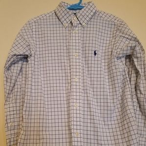 Boys size 6 Ralph Lauren Polo button down shirt
